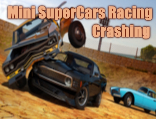 Mini Supercars Yarışı Çöküyor 
