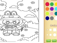Oyunu Labubu Coloring Book For Kids