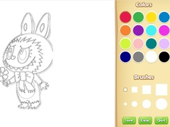 Oyunu Chibi Labubu Coloring Book for Kids