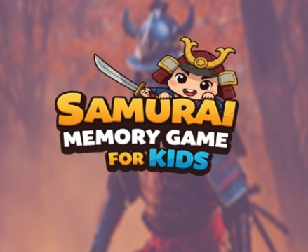 Çocuklar için Samurai Bellek Oyunu .