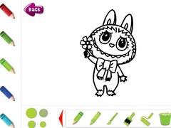 Oyunu Labubu Coloring Pages