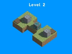 Oyunu Block Pusher Voxel World 3D