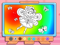 Oyunu Coloring Book: Floral Dance