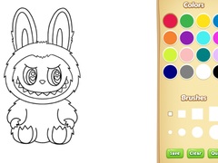 Oyunu Labubu Coloring Book