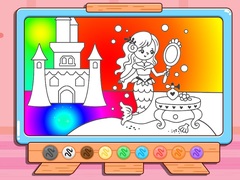 Oyunu Coloring Book: Mermaid Makeup