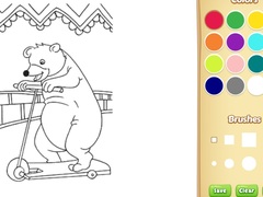Oyunu Circus Animals Coloring Book