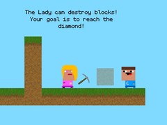 Oyunu Lady And Nubik Build And Dig