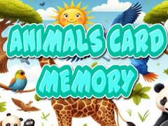 Oyunu Animal cards memory