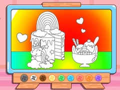 Oyunu Coloring Book: Unicorn Chef