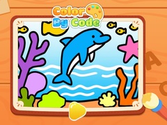 Oyunu Color By Code: Dolphin