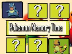 Oyunu Pokemon Memory Time