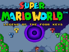 Oyunu Super Mario World Legend of the Four Keys