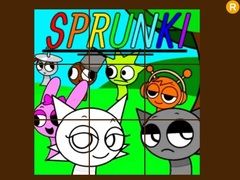 Oyunu Sprunki Sliding Puzzle
