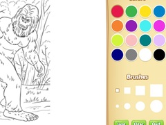 Oyunu Bigfoot Coloring Book