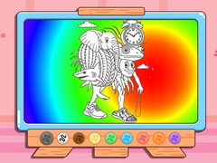 Oyunu Coloring Book: Brainrot Animals Merge