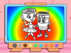 Oyunu Coloring Book: Cappuccina Assassino Love Story