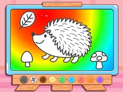Oyunu Coloring Book: Hedgehog