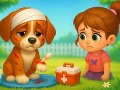 Oyunu Lost Puppy Rescue and Care