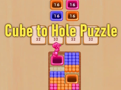 Oyunu Cube to Hole Puzzle