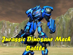 Oyunu Jurassic Dinosaur Mech Battle