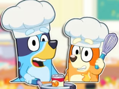 Oyunu Jigsaw Puzzle: Bluey & Bingo Fancy Cooking
