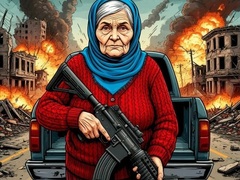 Oyunu Grandma with machine-gun: Apocalypsis