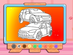 Oyunu Coloring Book: Sports Car