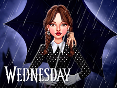 Oyunu Celebrity Wednesday Addams Style