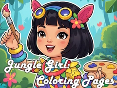 Oyunu Jungle Girl: Coloring Pages