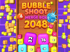 Oyunu Bubble Shoot Merge Box 2048