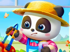 Oyunu Jigsaw Puzzle: Baby Panda Little Farmer