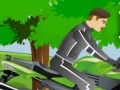 Oyunu Motorcycle Forest Bike Riding