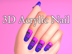 Oyunu 3D Acrylic Nail