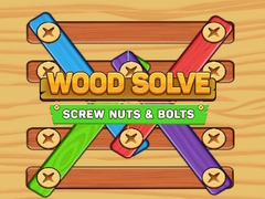 Oyunu Screw Nuts Bolts Wood Solve