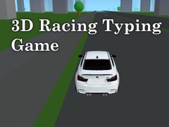 Oyunu 3D Racing Typing Game