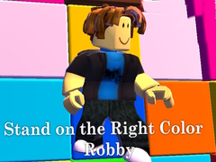 Oyunu Stand on the Right Color Robby