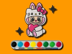 Oyunu Labubu Coloring Adventure