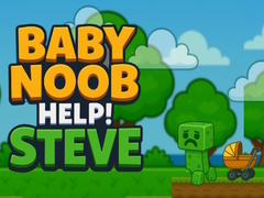 Oyunu Baby Noob Help! Steve