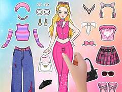 Oyunu Paper Doll Diary: Dress Up DIY