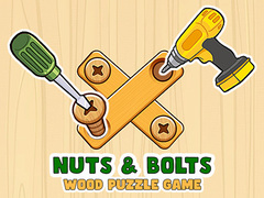 Oyunu Nuts & Bolts Wood Puzzle Game