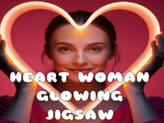 Oyunu Heart Woman Glowing Jigsaw