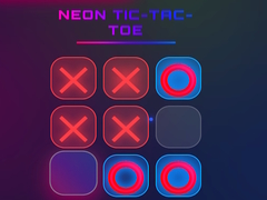 Oyunu Neon Tic Tac Toe