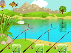 Oyunu Fishing With Three Rods