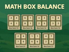 Oyunu Math Box Balance