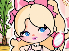 Oyunu Jigsaw Puzzle: Aha World Barbie Dollhouse