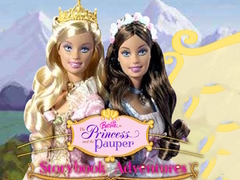 Oyunu Barbie as the Princess and the Pauper Storybook Adventures