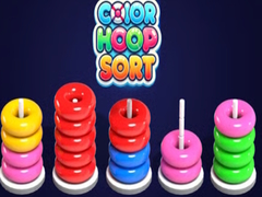 Oyunu Color Hoop Sort