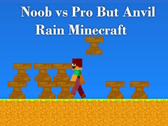 Oyunu Noob vs Pro But Anvil Rain Minecraft