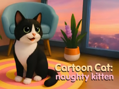 Oyunu Cartoon Сat: naughty kitten