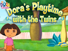 Oyunu Dora the Explorer Dora's Playtime with the Twins